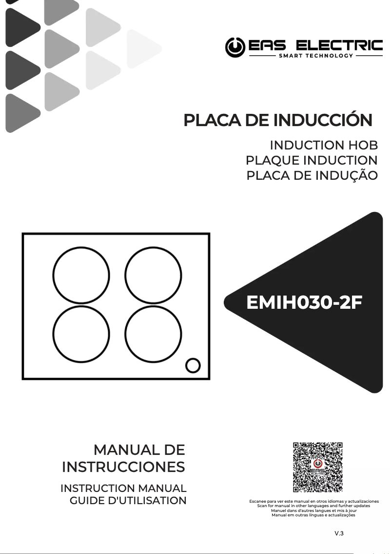 First page image of the manual for EMIH030-2F