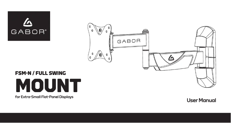 First page image of the manual for FSM-N