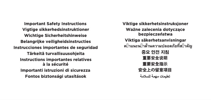 Page 1 of the manual Safety Instructions Bose Frames Tempo