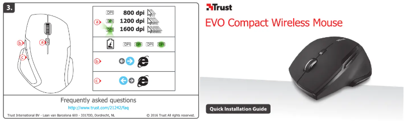 First page image of the manual for Evo Compact 21242