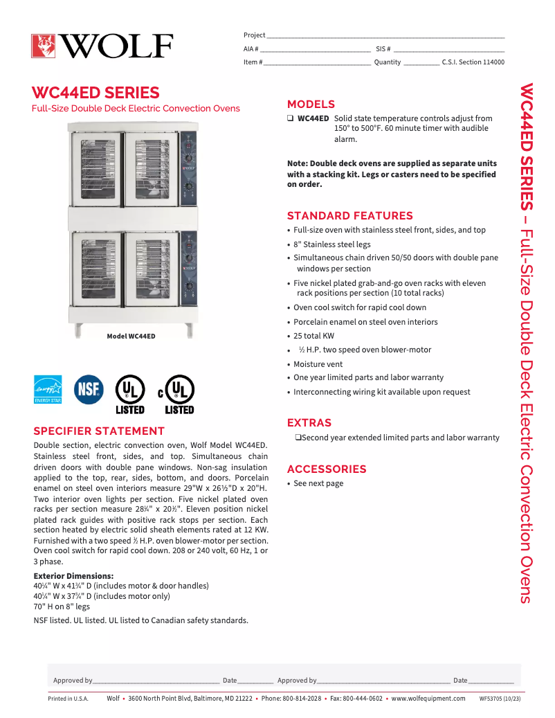 First page image of the manual for WC4E