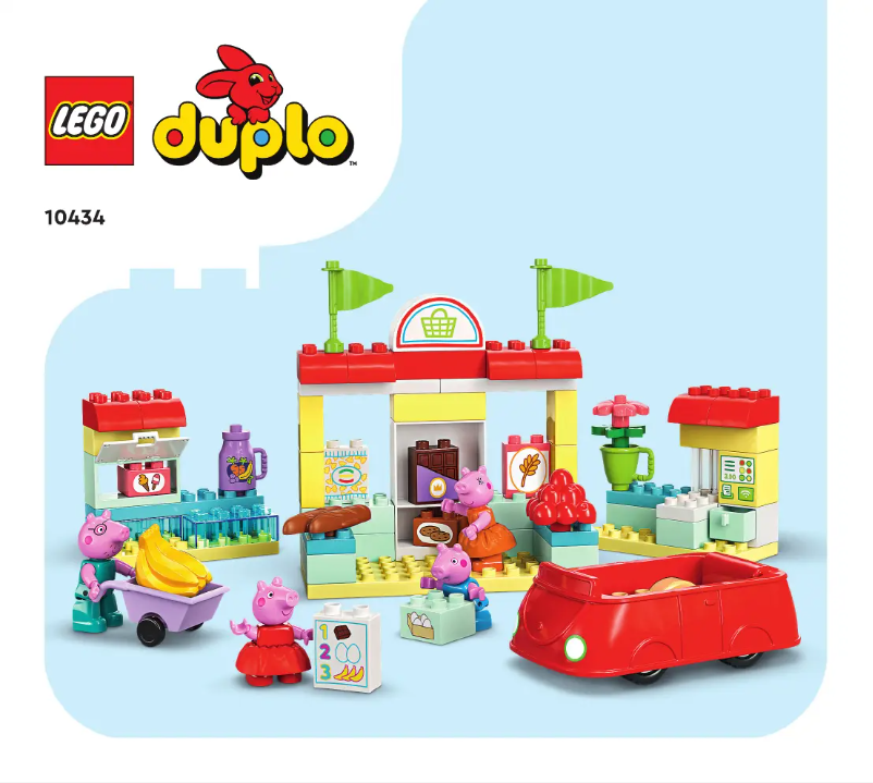 First page image of the manual for Duplo 10434