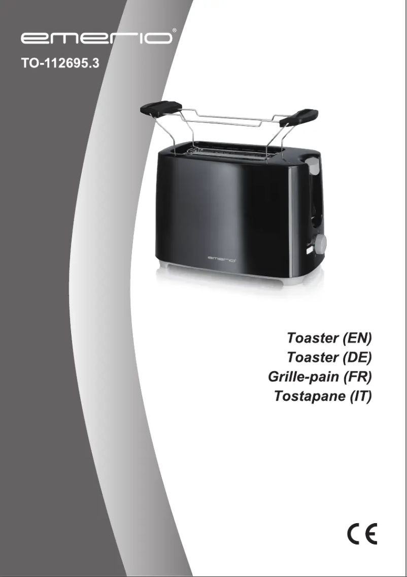 Page 1 of the manual User Manual Emerio TO-112695