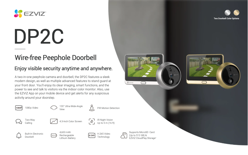 Image de la première page du manuel de l'appareil DP2C