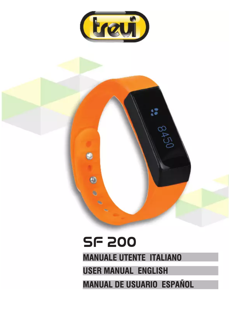 Page 1 of the manual User Manual Trevi SF 200