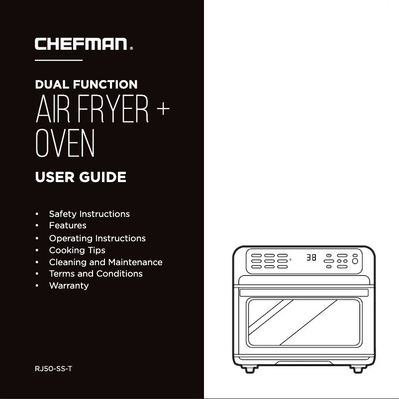 Page 1 of the manual User Manual Chefman RJ50-SS-T