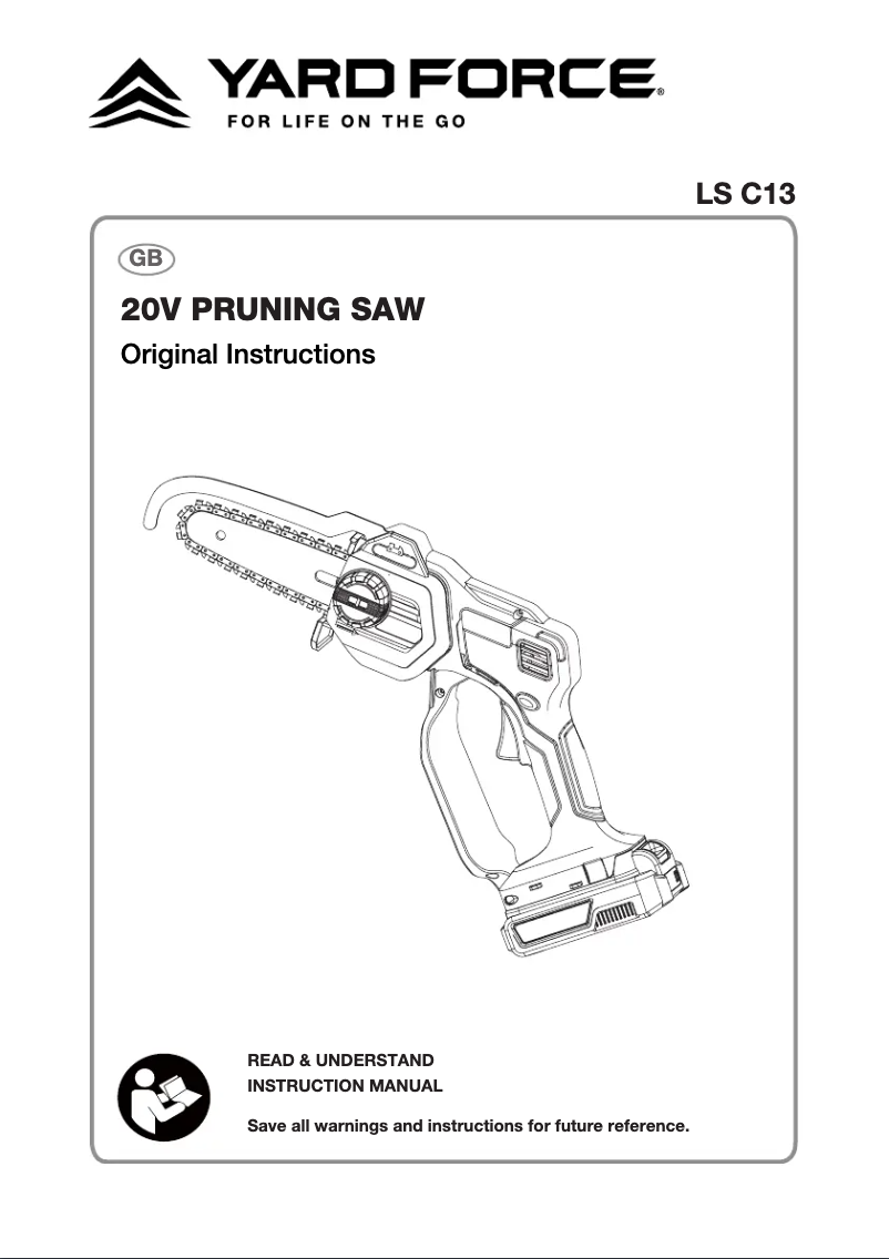 Image de la première page du manuel de l'appareil LS C13