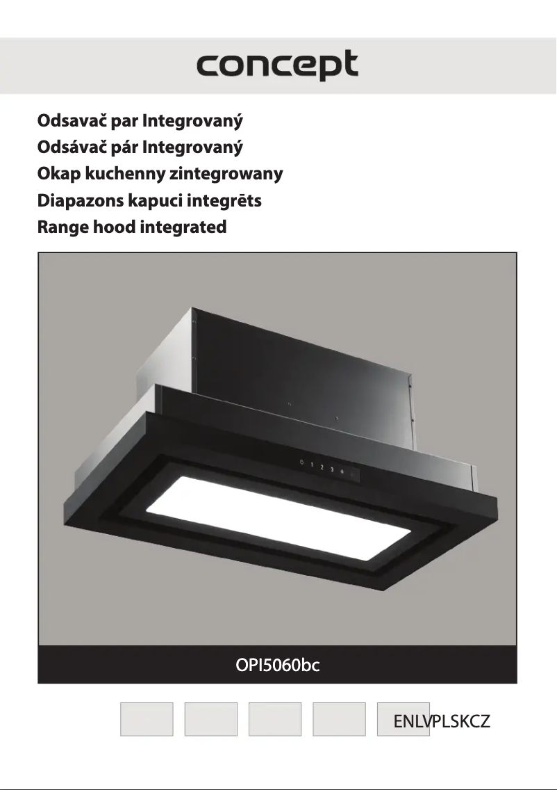 First page image of the manual for OPI5060BC