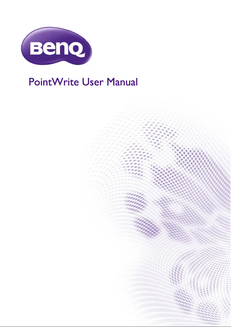 Page 1 de la notice Manuel utilisateur BenQ PW21U