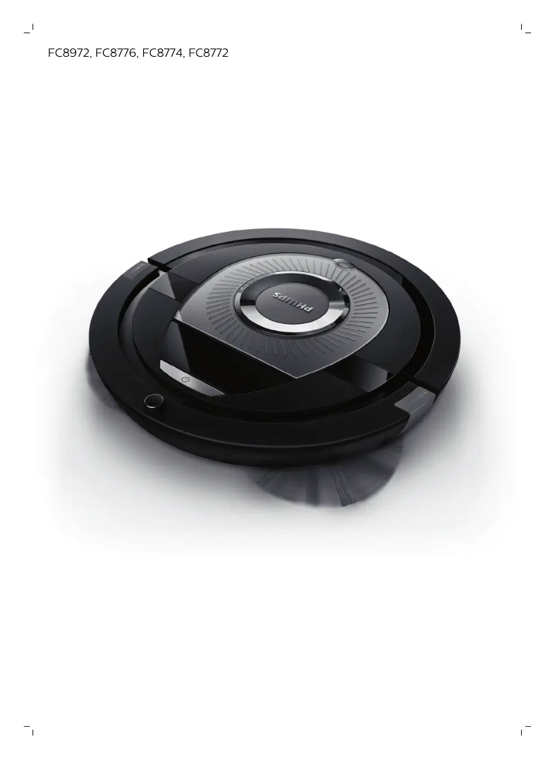 First page image of the manual for SmartPro Compact FC8772