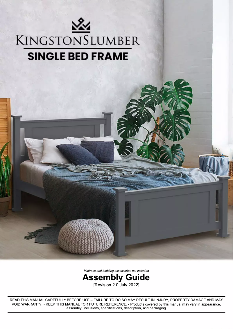 First page image of the manual for FURBDFKNGA11SG