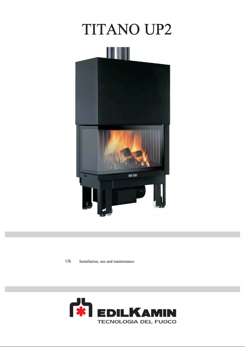 First page image of the manual for TITANO UP2