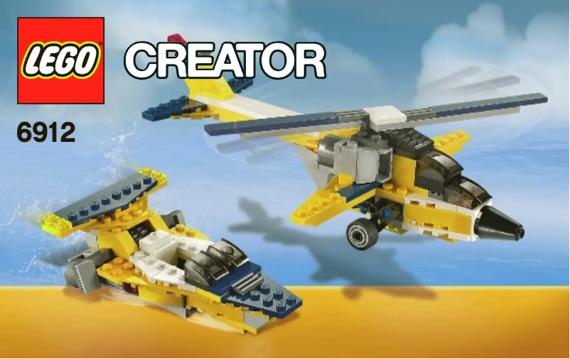 First page image of the manual for Creator 6912