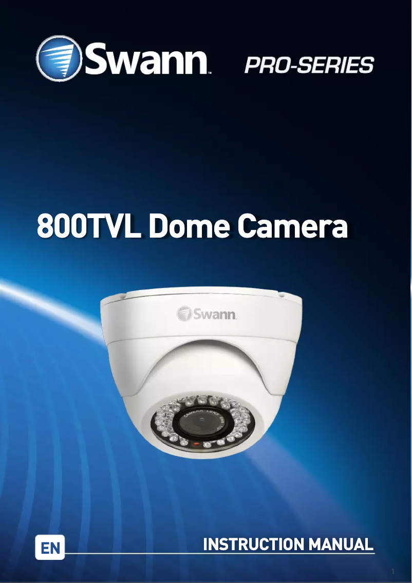 First page image of the manual for PRO-743