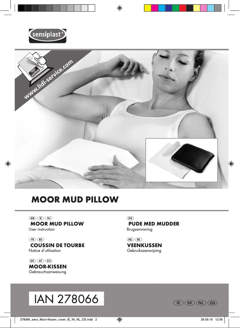 First page image of the manual for IAN 278066