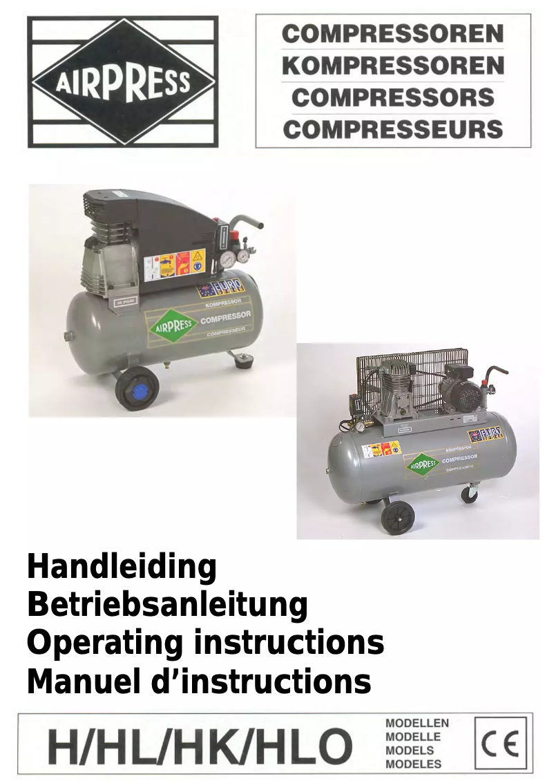 Image de la première page du manuel de l'appareil HL