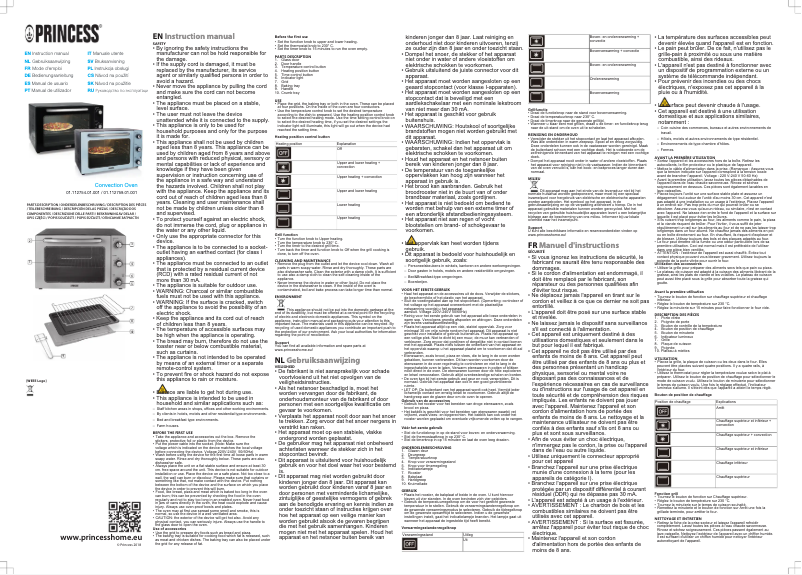 First page image of the manual for 112759