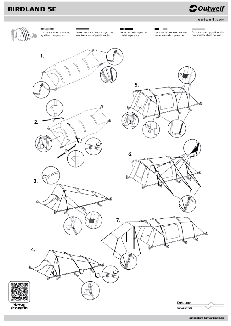 First page image of the manual for Birdland 5E