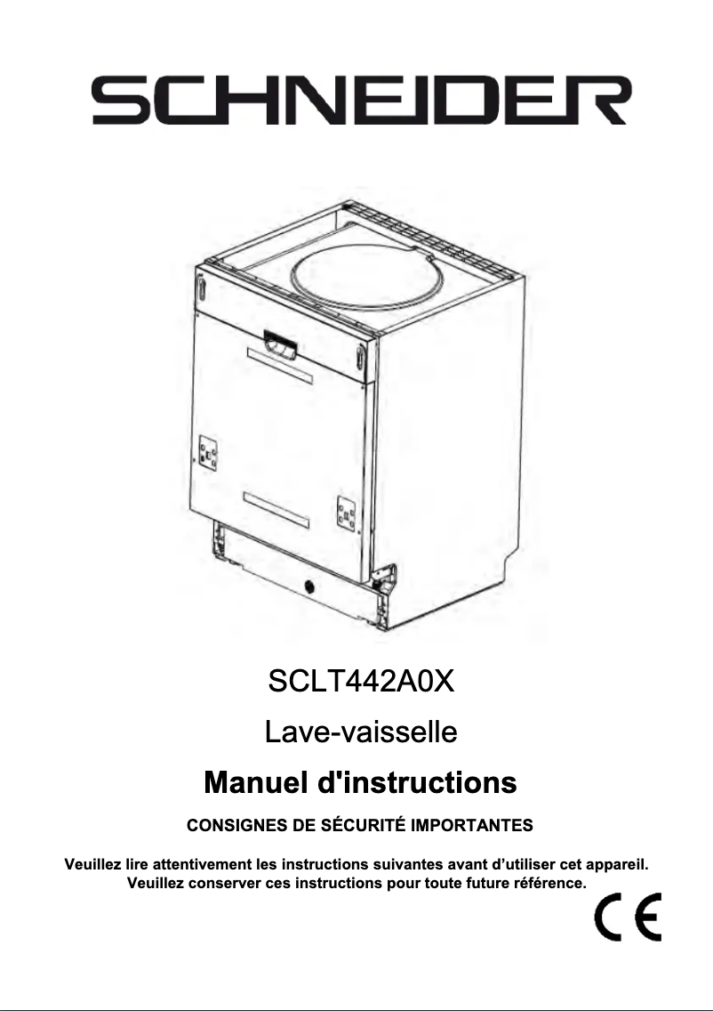 Page 1 of the manual User Manual Schneider SCLT442A0X