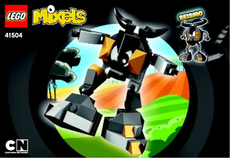 First page image of the manual for Mixels 41504