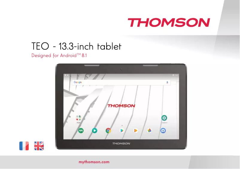 Page 1 of the manual User Manual Thomson TEO