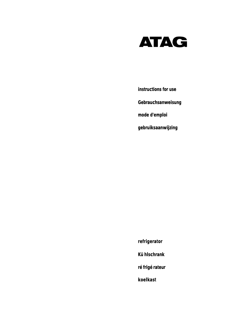 First page image of the manual for KA611L