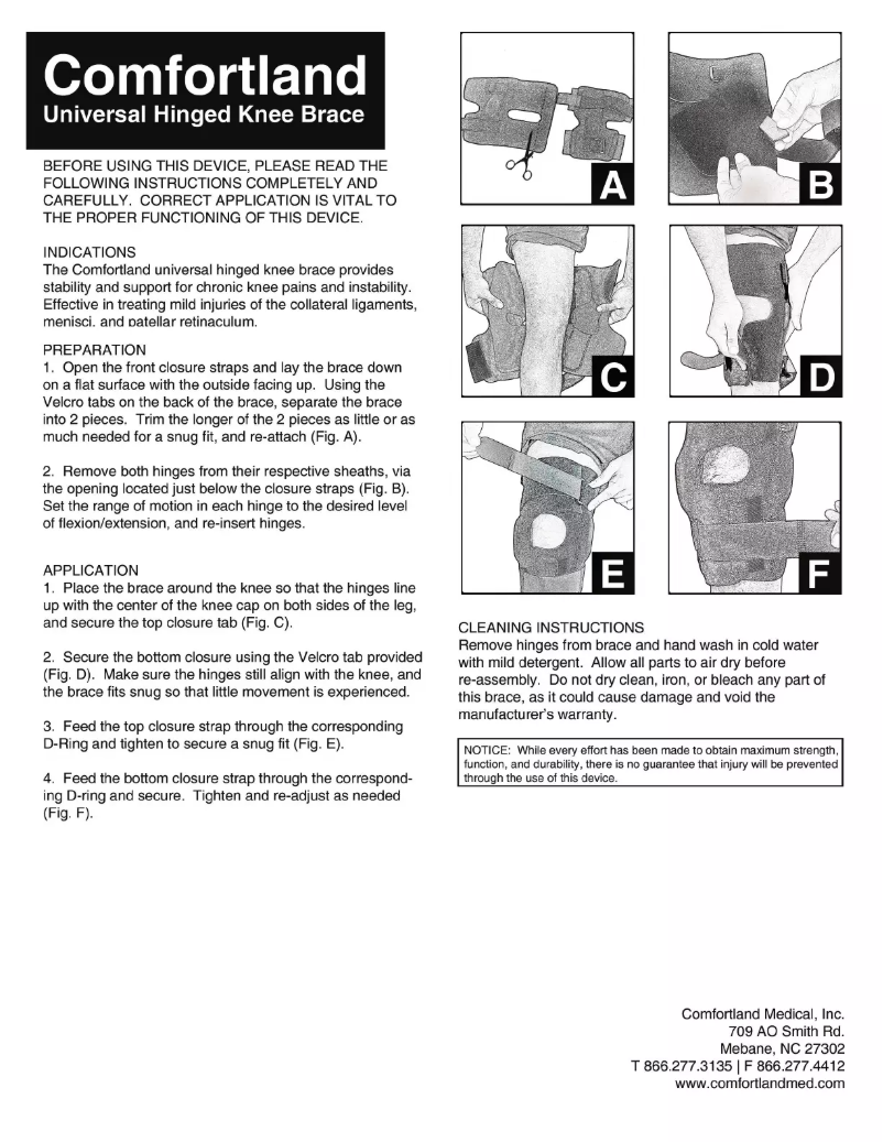 First page image of the manual for CK-110
