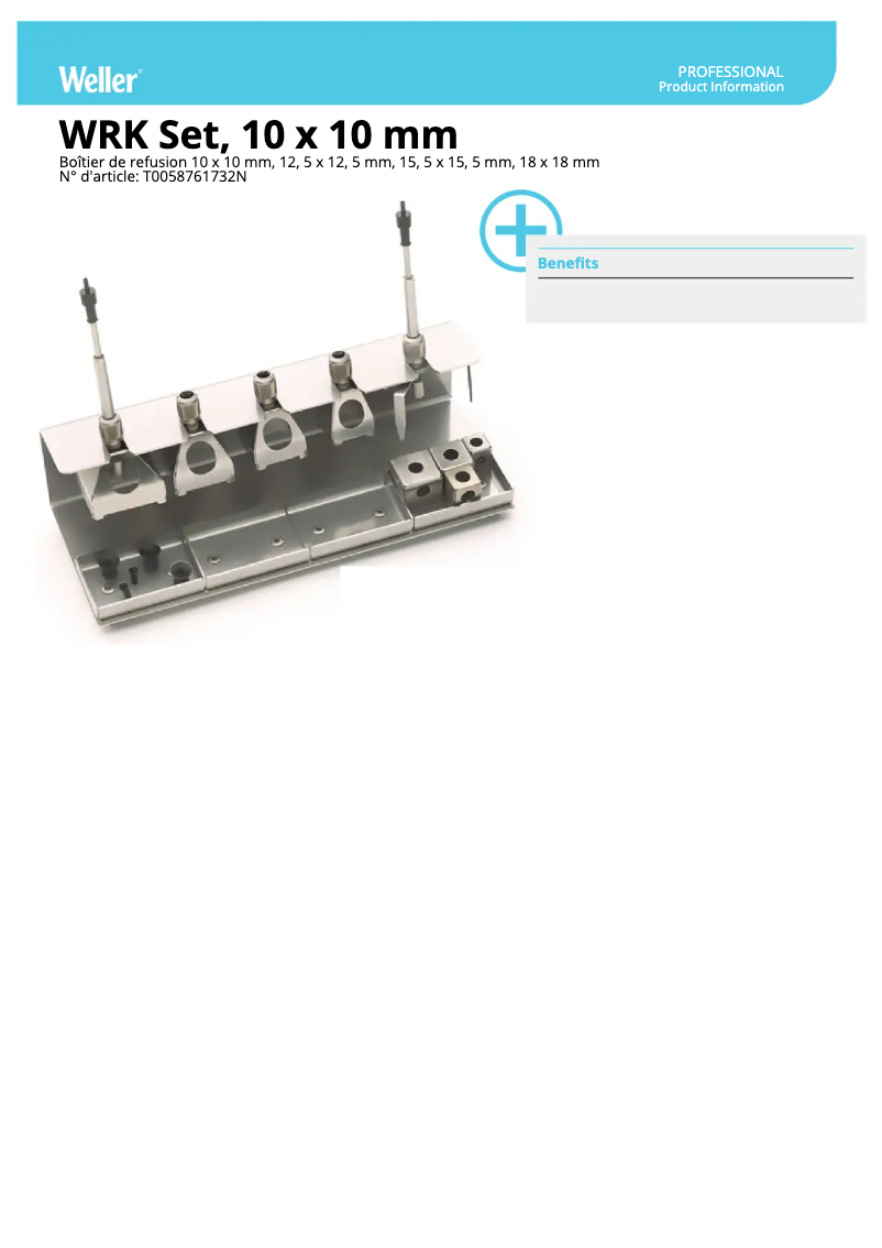 First page image of the manual for WRK