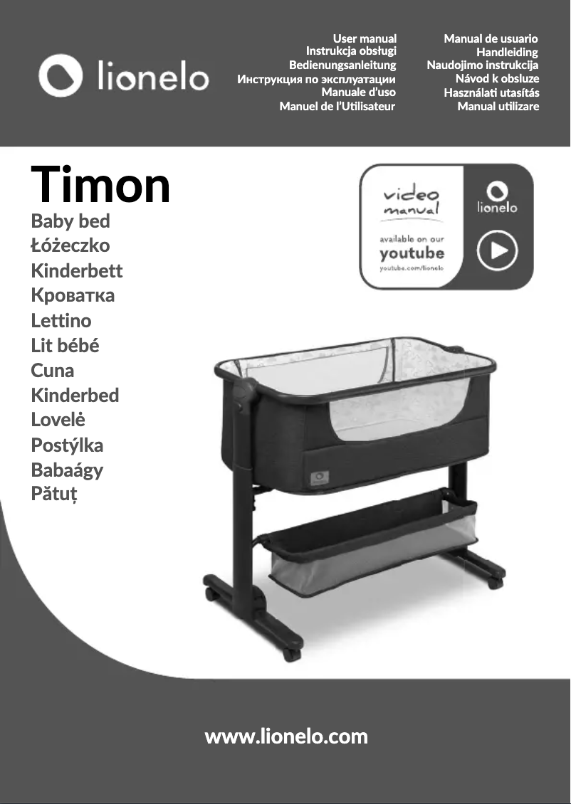 First page image of the manual for Timon