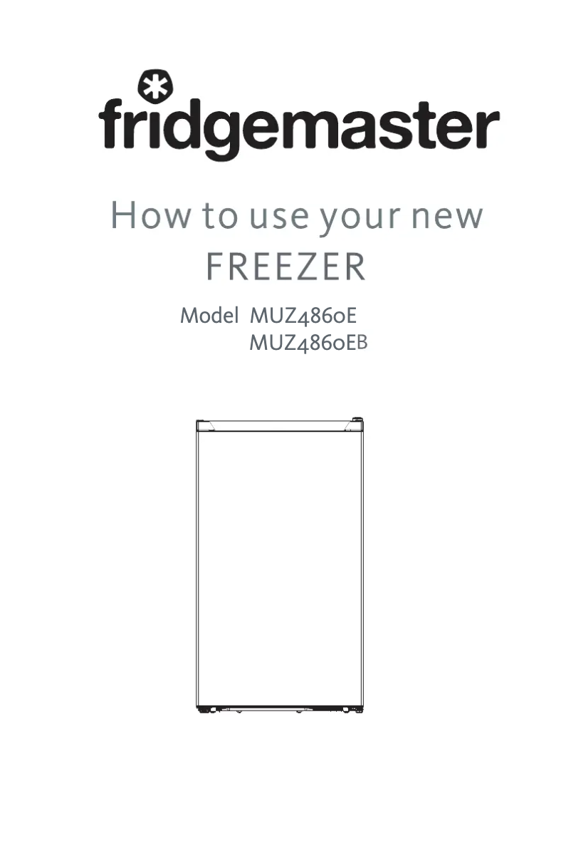 Page 1 of the manual User Manual Fridgemaster MUZ4860E