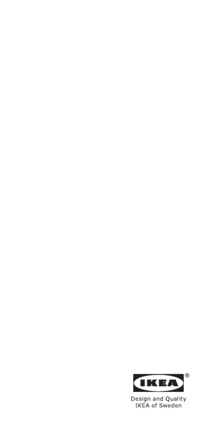 First page image of the manual for STJÄRNBRÄCKA 004.590.03