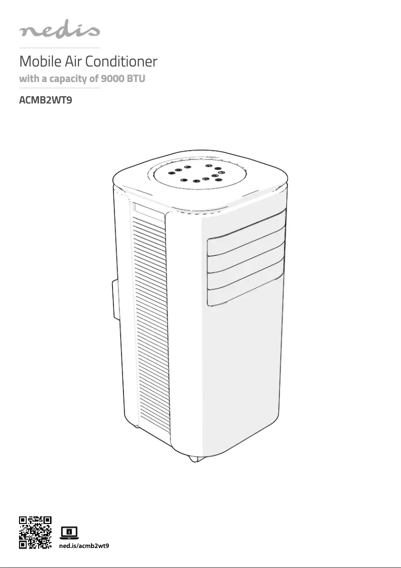 First page image of the manual for ACMB2WT9
