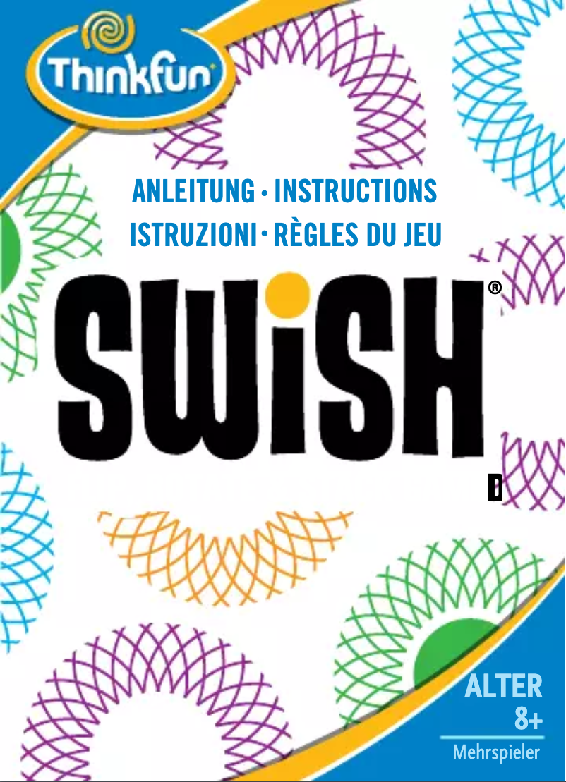 First page image of the manual for Swish