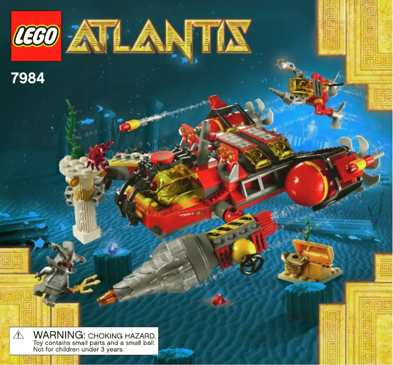 First page image of the manual for Atlantis 7984