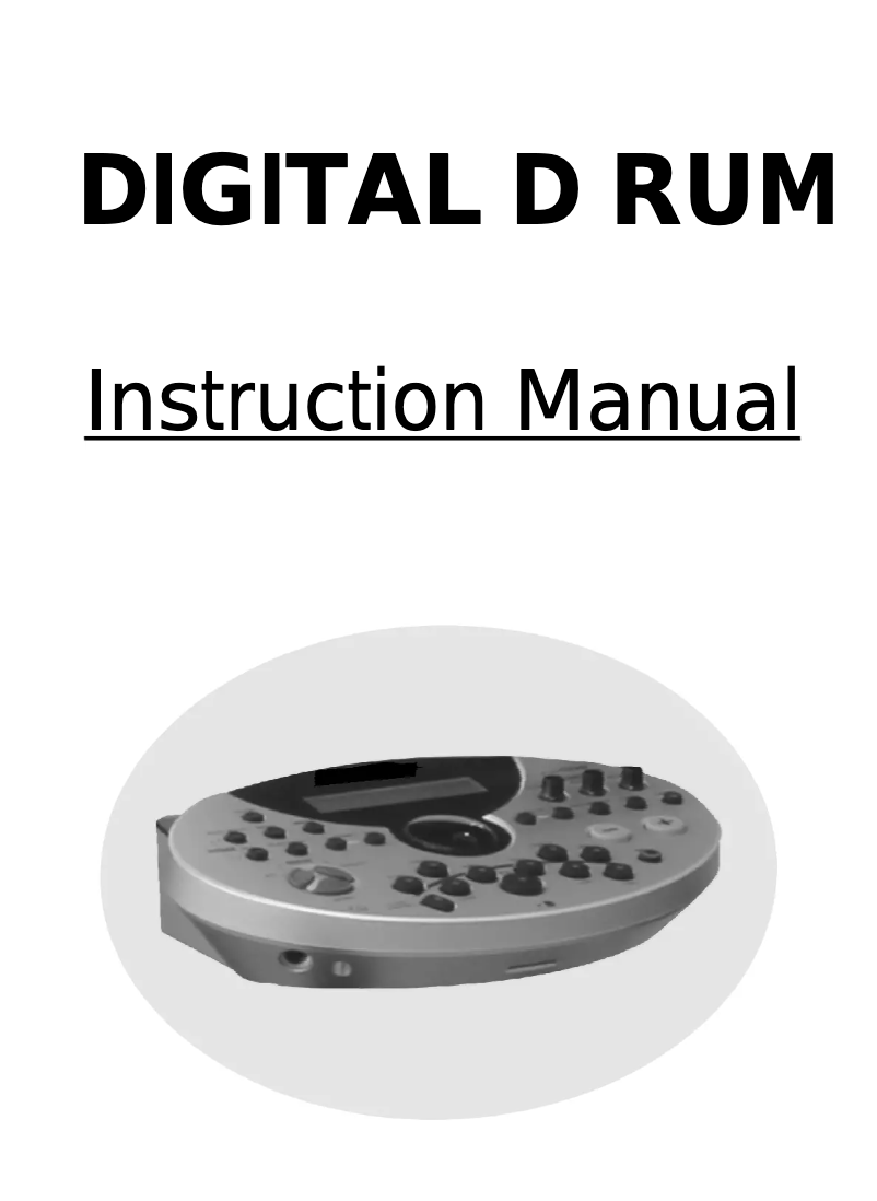 Page 1 de la notice Manuel utilisateur Medeli DD508