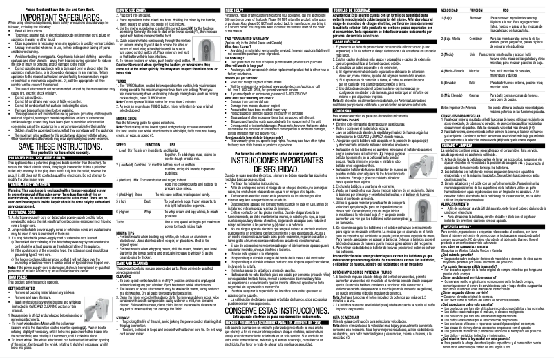 First page image of the manual for MX3000W