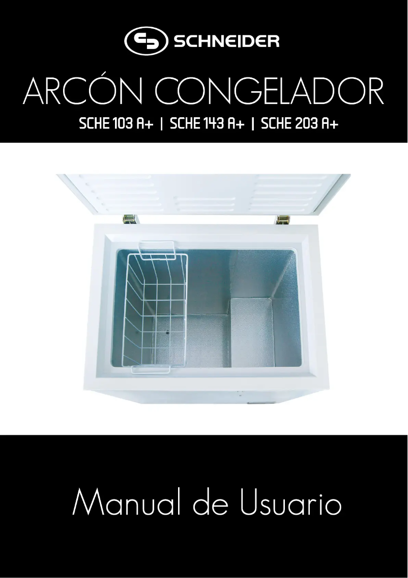 First page image of the manual for SCHE 203 A+