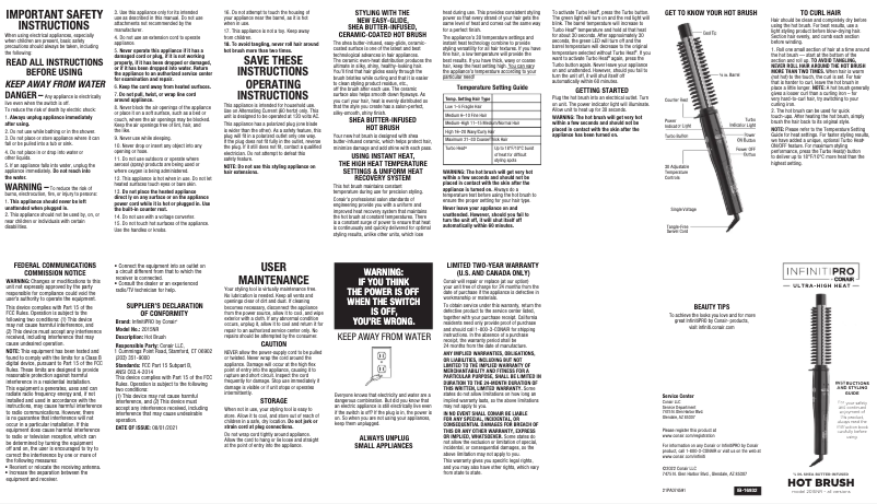 First page image of the manual for Infiniti Pro 2015NR