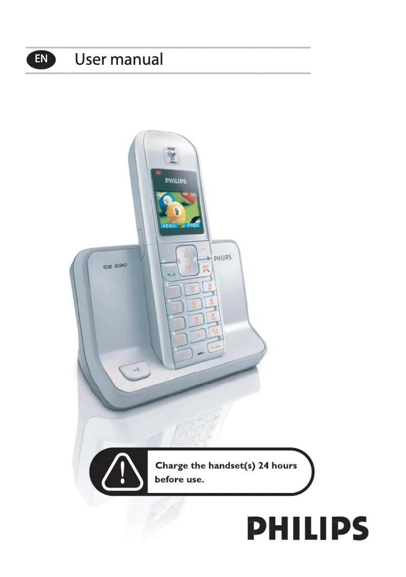 First page image of the manual for SE6302S