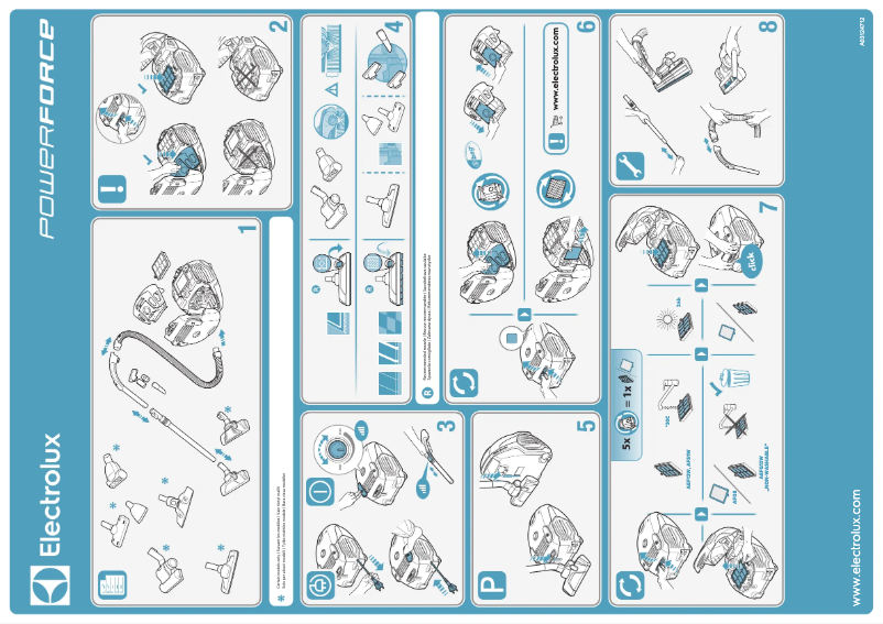 First page image of the manual for PowerForce