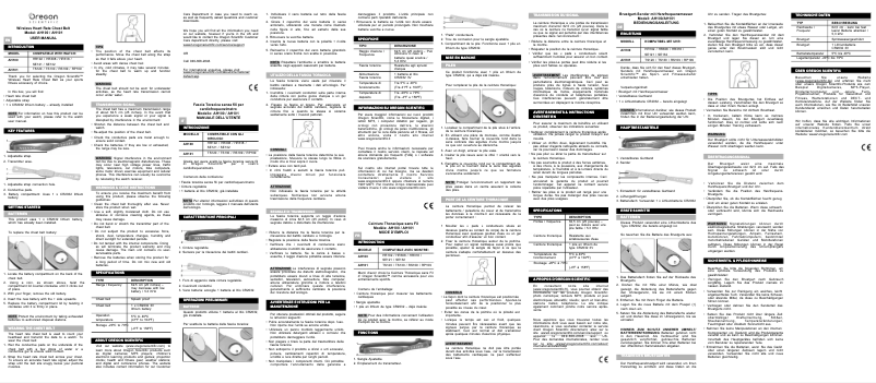 First page image of the manual for AH100