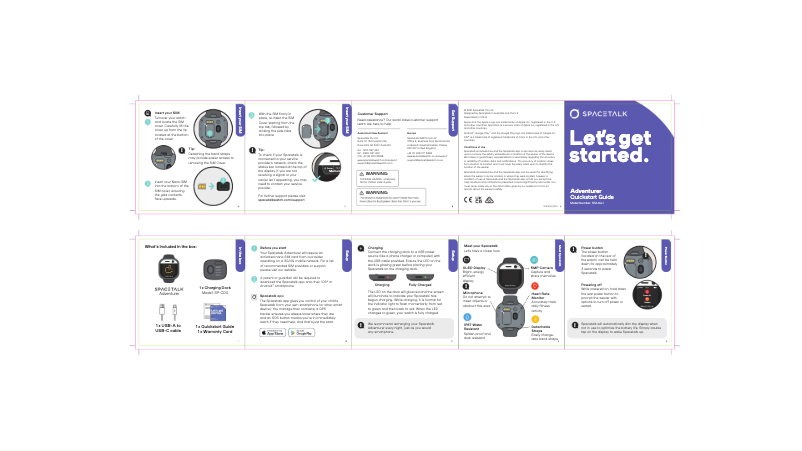 First page image of the manual for Adventurer ST2-4G-1
