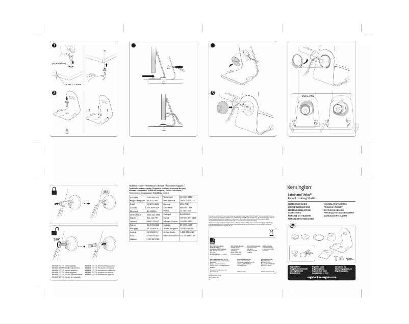 First page image of the manual for Acco K67918M