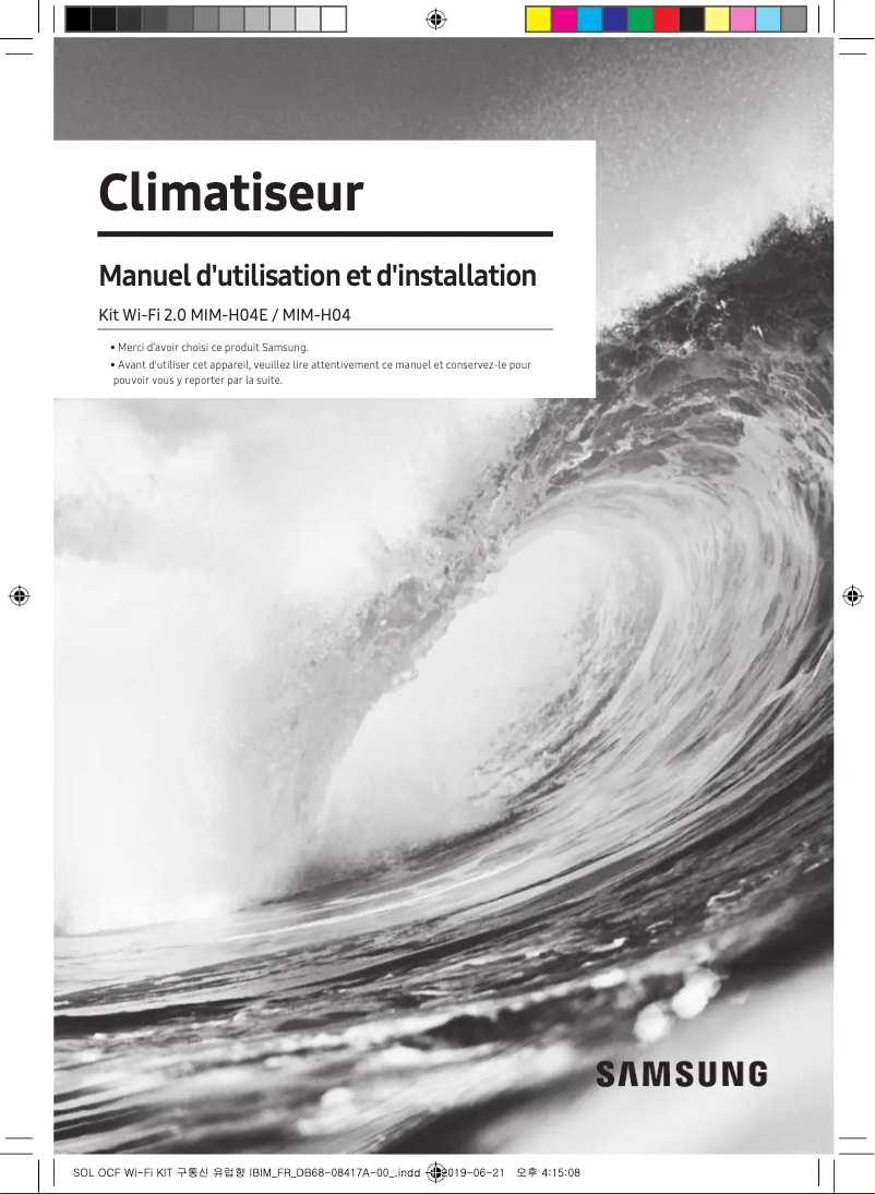 Page 1 of the manual User Manual Samsung MIM-H04EN