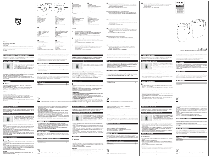 First page image of the manual for AWP2936