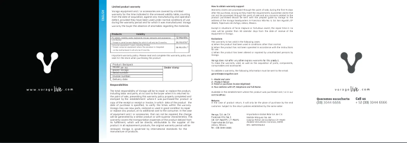 First page image of the manual for BP-150