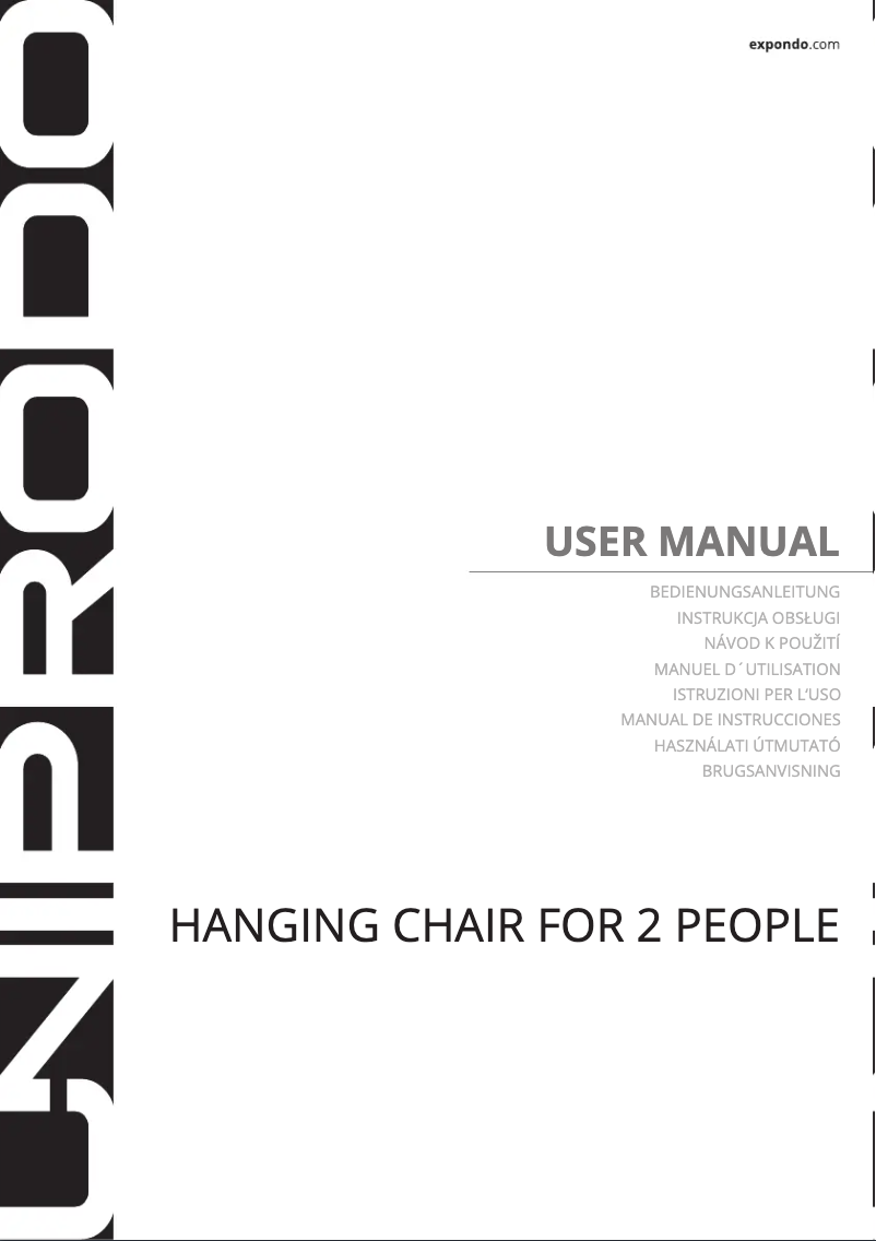 First page image of the manual for UNI_HC_04