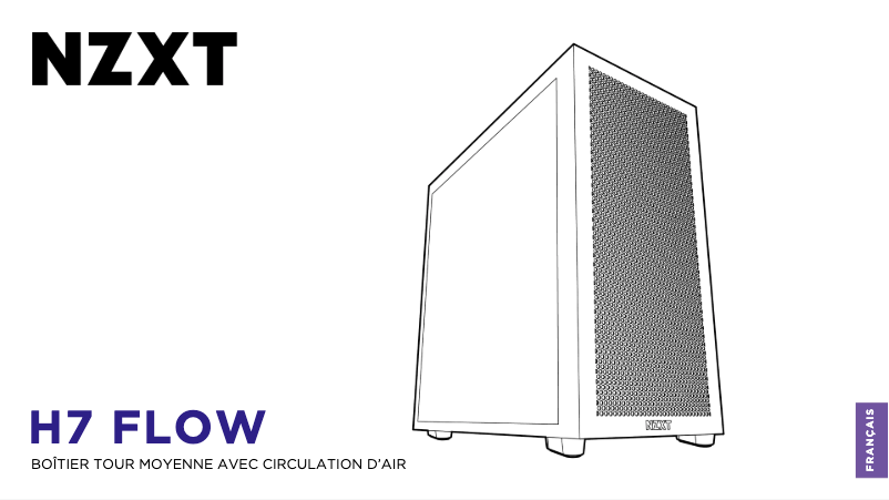 Page 1 of the manual User Manual NZXT H7 Flow