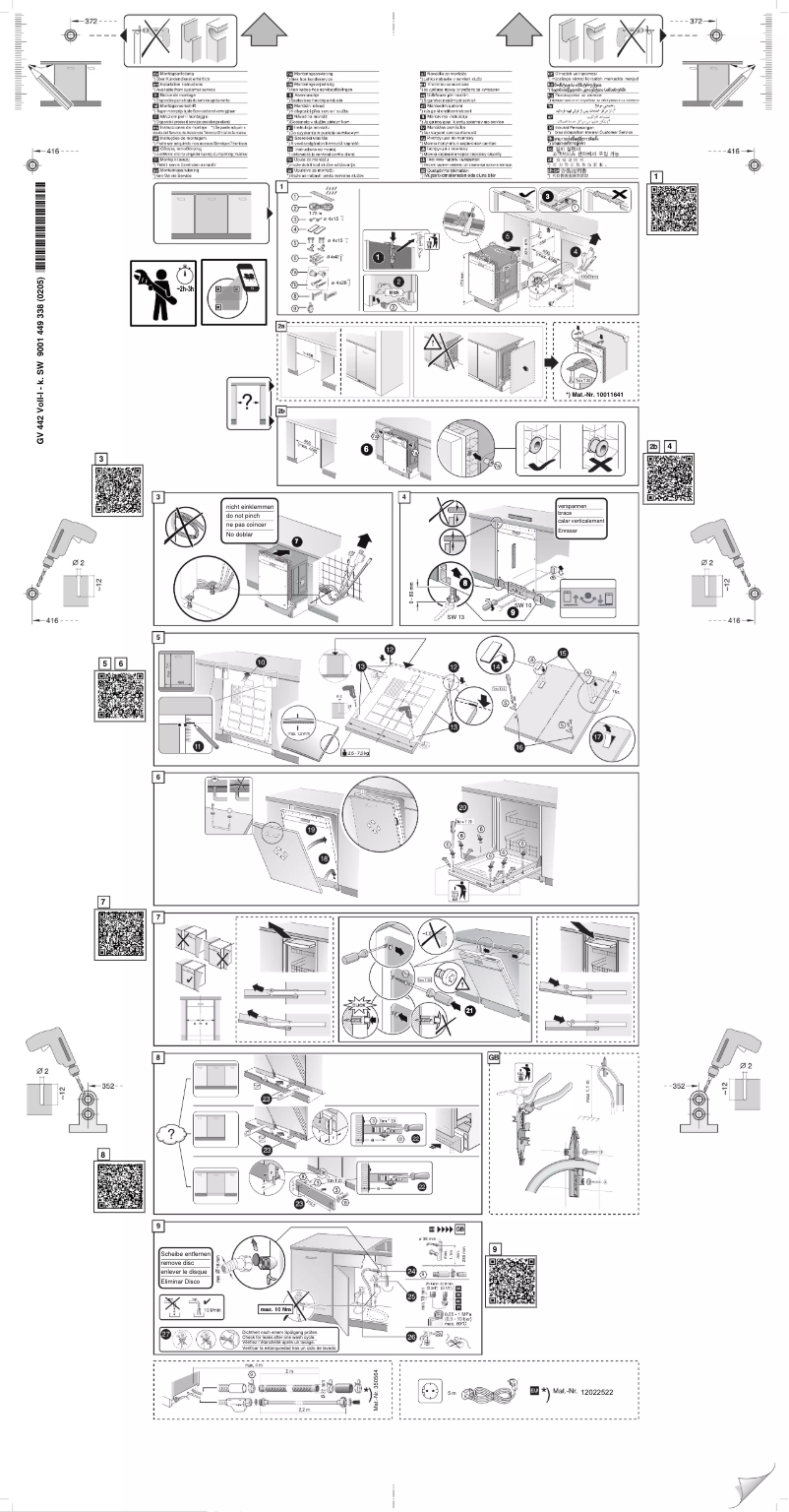 Page 1 of the manual User Manual Bosch SPV4HKX45E