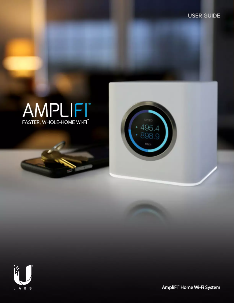 Page 1 of the manual User Manual Ubiquiti Networks AmpliFi